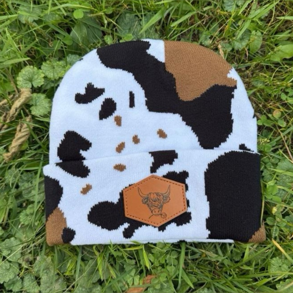 Highland Cow Beanie Hat